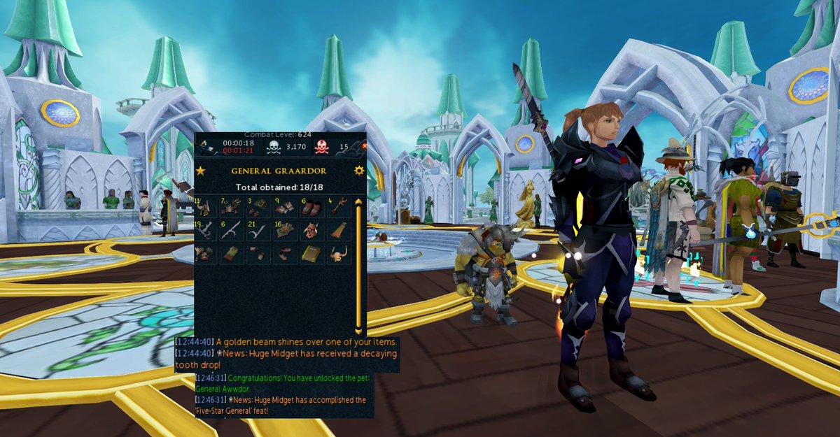 Huge_Midget's tweet photo. Finally!:D Bandos pet at 3,17k 😍😍 #Runescape #Finally #FavPet https://t.co/1N8I1KAtP4