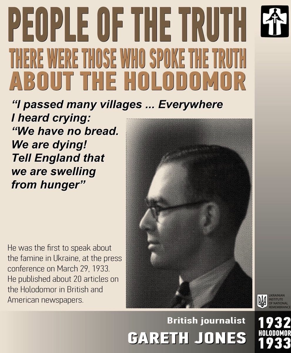 Люди правди. Ми маємо знати про тих, хто відкрив світові Правду про Голодомор геноцид українського народу. Інколи навіть віддаючи власне диття