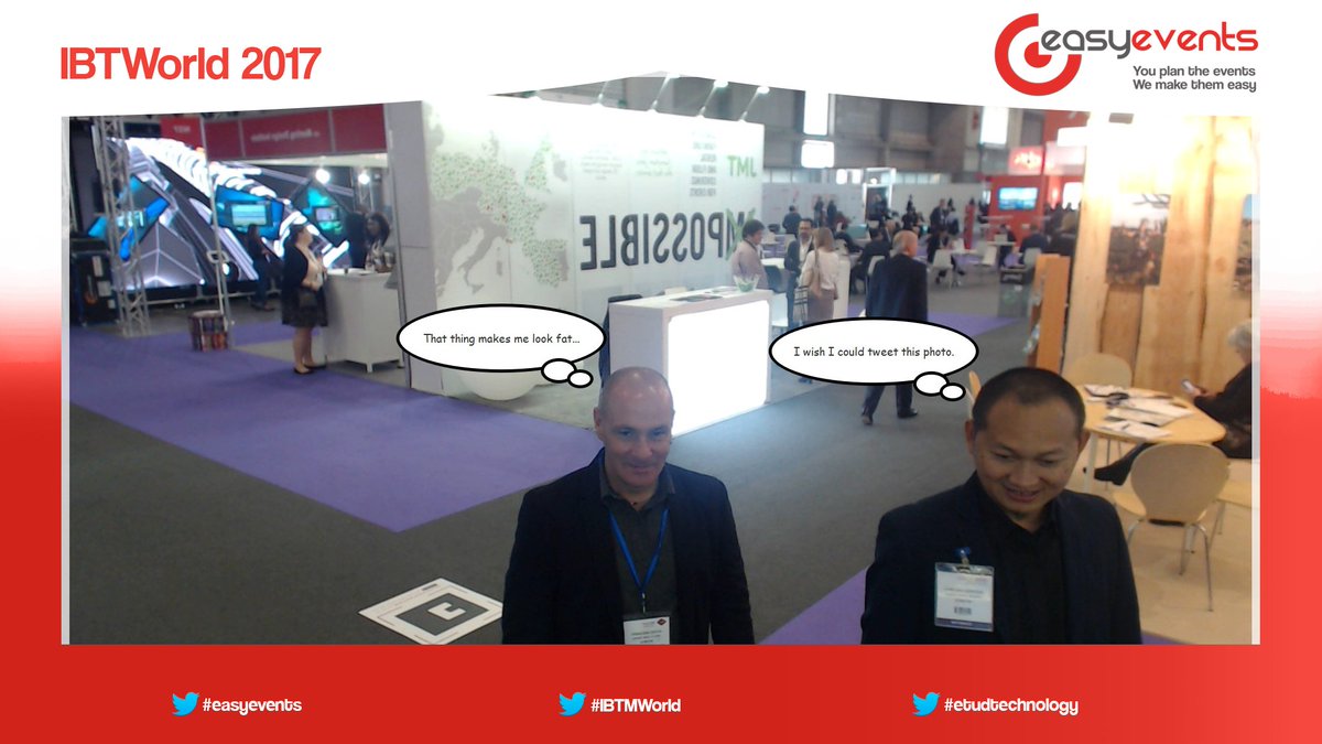 etudteknoloji's tweet photo. IBTM #easyevents #IBTMWorld #etudtechnology https://t.co/2DrZTxhCUe