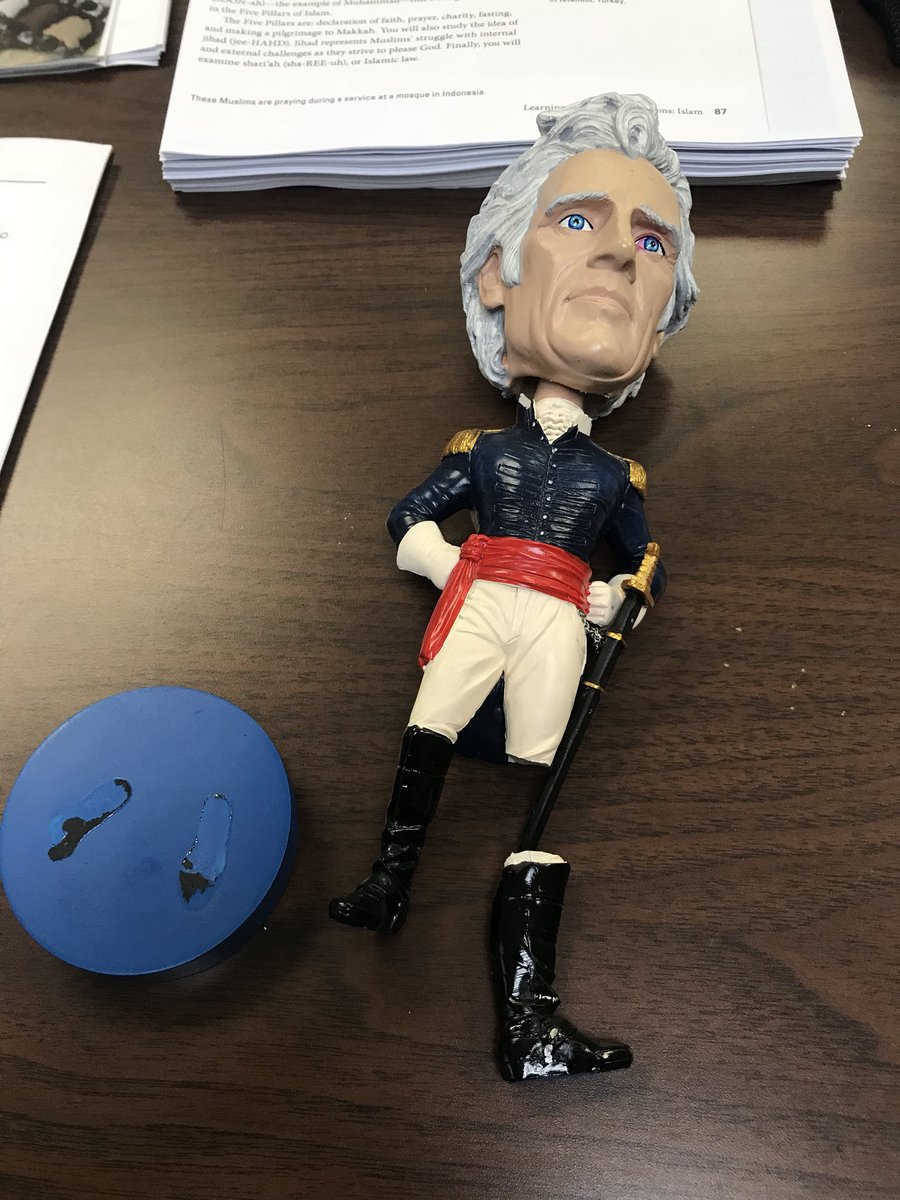 MrBarry628's tweet photo. Today is going to a hard day... @Teach7thpres @Potus_Geeks #RIPAndrewJackson #davis8 https://t.co/Dqn6h7e11d