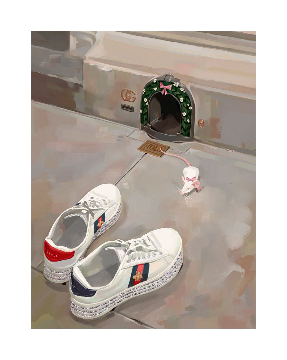 gucci platform sneakers with crystals