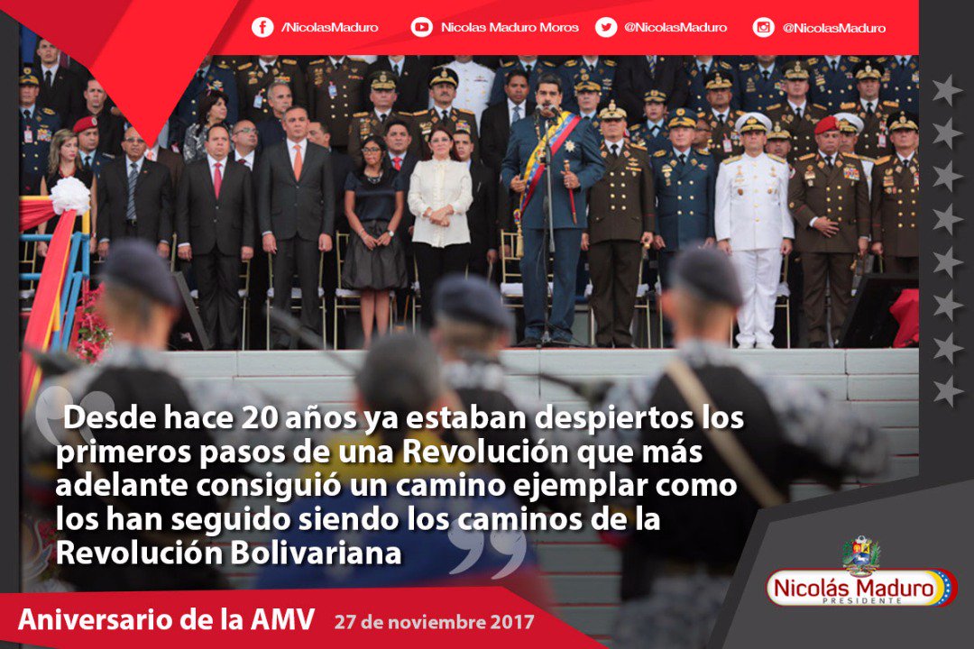 Heres2015's tweet photo. El Presidente @NicolasMaduro expresó su agrado por la extraordinaria demostración de la capacidad de nuestra gloriosa Aviación Militar Bolivariana, con el equipamiento más avanzado en manos de hombres y mujeres que defienden con amor, honor y dignidad, la soberanía de la Patria https://t.co/G3ZQmoIUtf