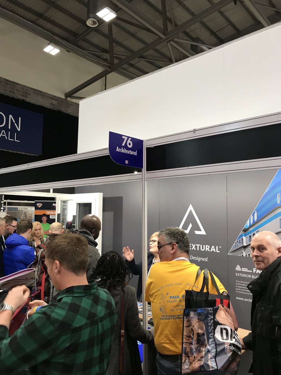 _Architextural's tweet photo. Our stand is getting rather busy @PDShow1😊!Visit our masterclass at 2:15pm at theatre 1😉😉 #facadefilm #stand76 https://t.co/98PEEUVG0A