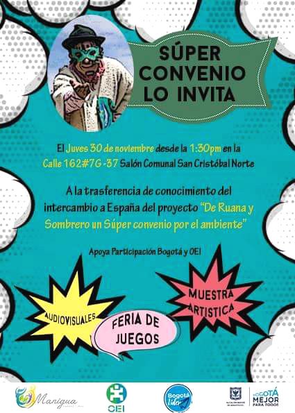 CristianTavera's tweet photo. Cordial invitación al evento de transferencia de conocimiento de @SuperConvenio como ganador de #BogotáLider @ColombiaOEI @BogotaParticipa https://t.co/ITXw9ZE1sh