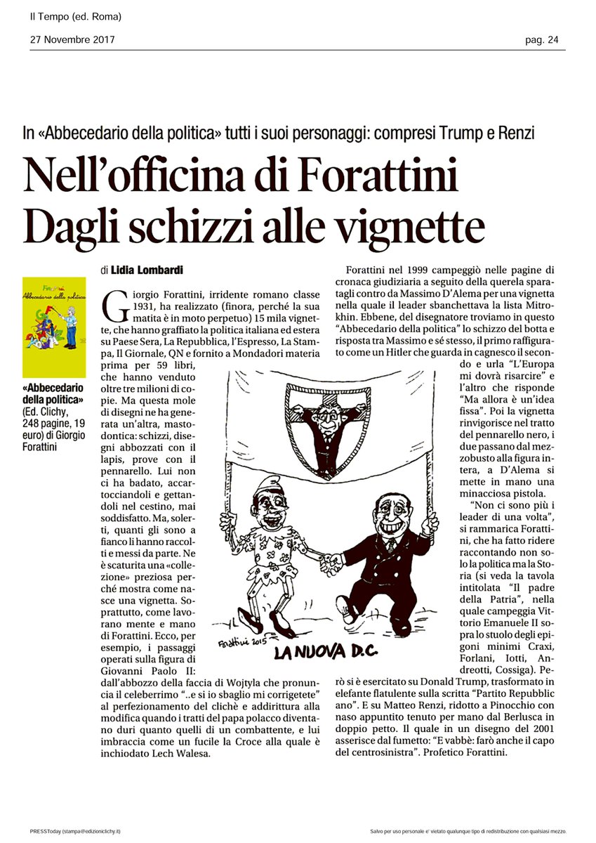 Giorgio Forattini tweet media