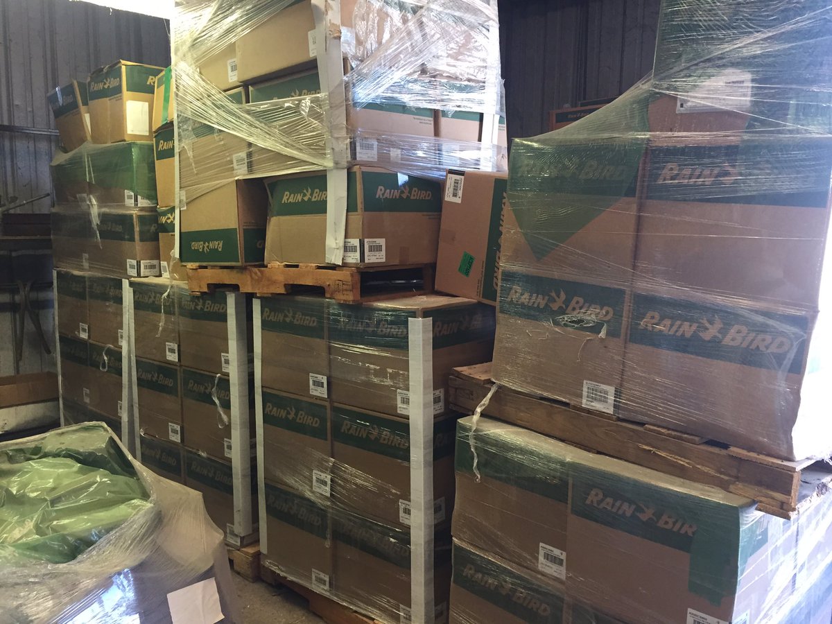KeelingGolf's tweet photo. New @RainBirdGolf #ICSystem about to go in at L.E. Ramey Golf Course in Kingsville, TX. https://t.co/5WyVeuadWI