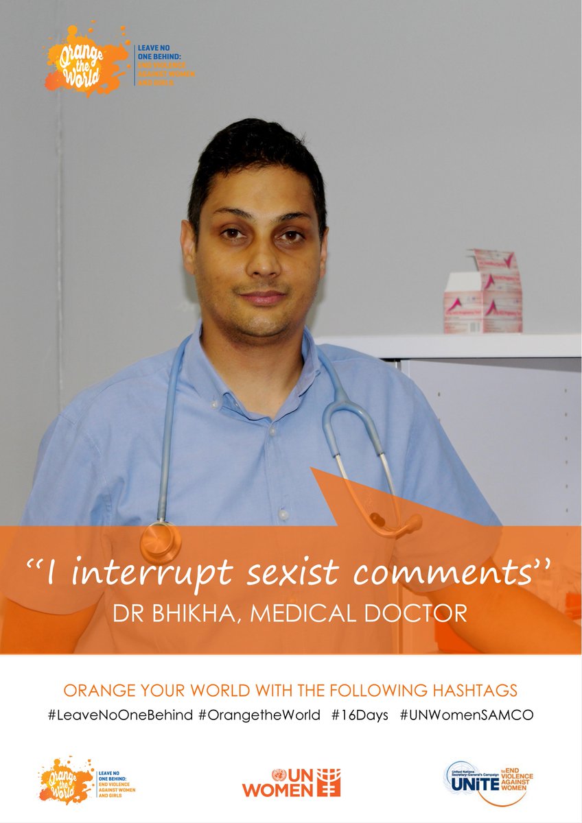 Laura_Van_Raemd's tweet photo. I took the pictures for the #UNWomenSAMCO #OrangeTheWorld #16Days poster campaign. Proud to hang them up! #LeaveNoOneBehind #UnWomenSAMCO #16Ways16Days @SayNO_UNiTE  @unwomenafrica https://t.co/KqhUpJdxv6