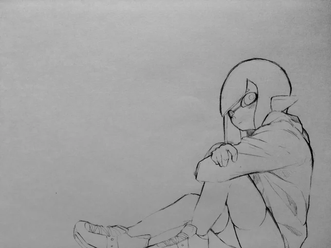ぱっつんちゃん落書き 
