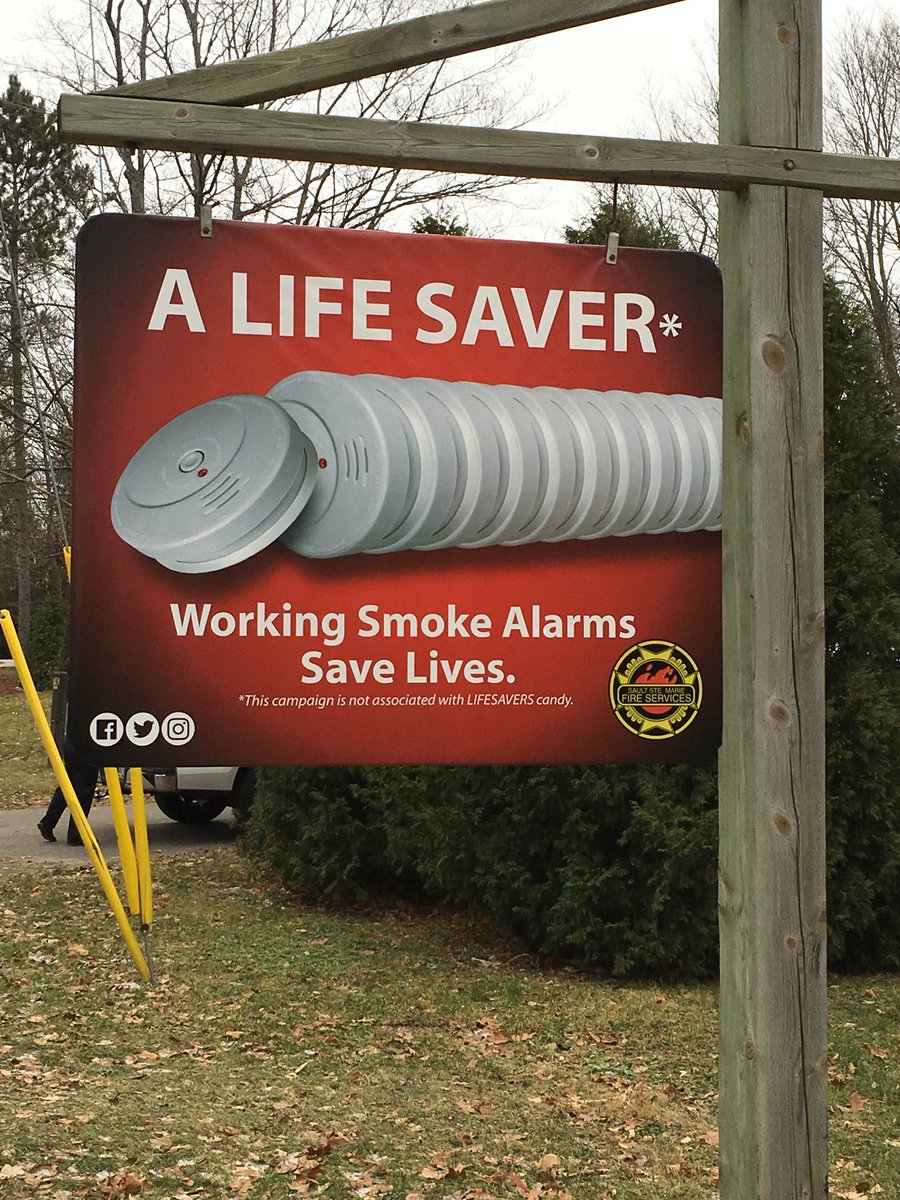 Our newest sign is up! Look for our billboards starting December 1st. #saultlearnsfire @CitySSM https://t.co/GLGpNgoOnT