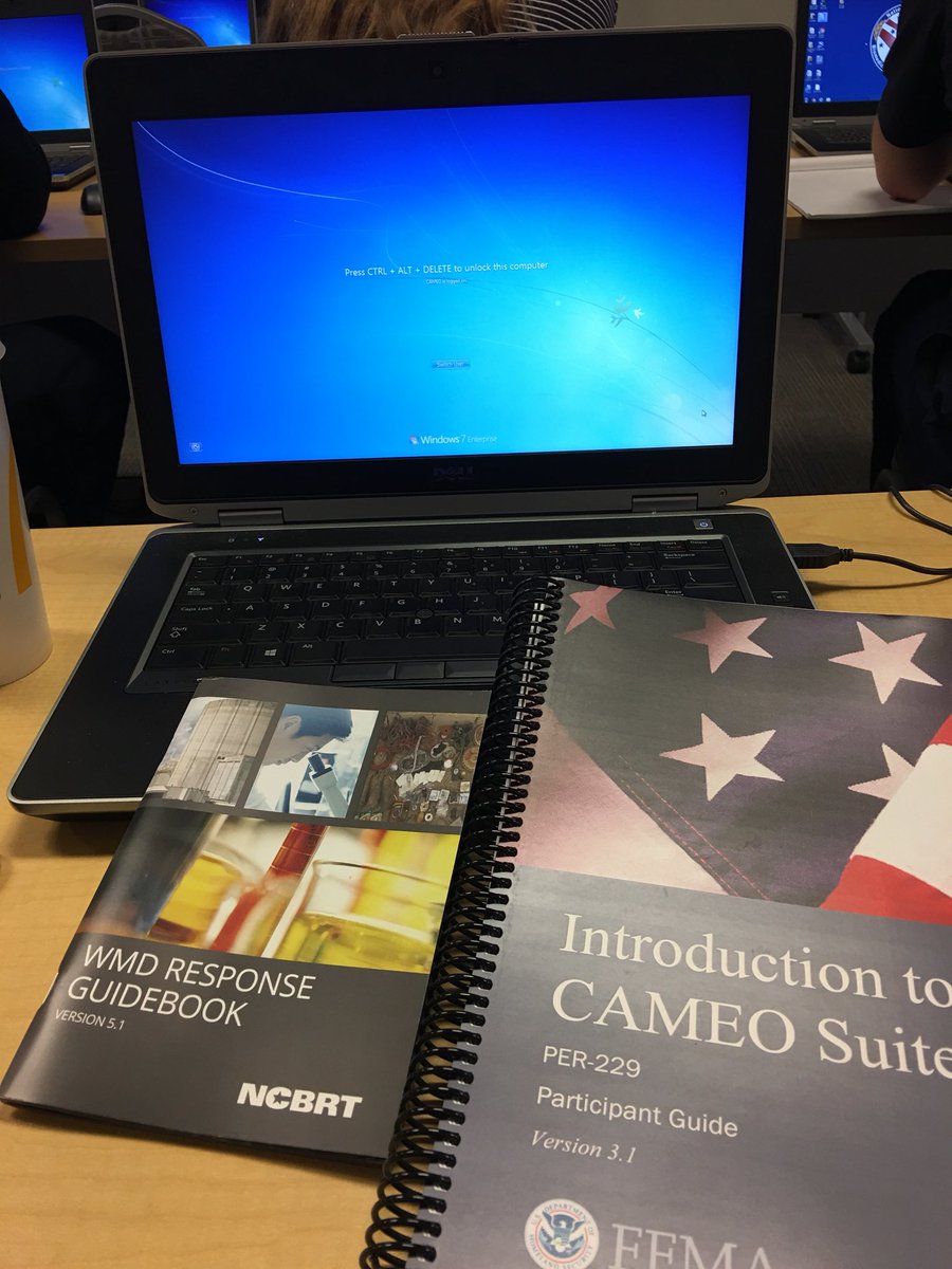 myhcri's tweet photo. Starting the day learning CAMEO Suite https://t.co/nA0AmUG9ze