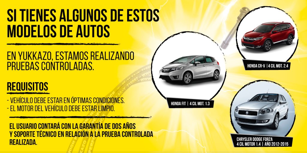 YUKKAZO's tweet photo. En YUKKAZO, estamos realizando PRUEBAS CONTROLADAS  🚗 🚗

INTERESADOS 👍

ENVIAR E-mail a: - Enviar tus datos de contactos a ccmercadeo@yukkazo.com - Puedes llamar al Dpto. Mercadeo al siguiente numero 04122463339 https://t.co/kDfO4IUdoY