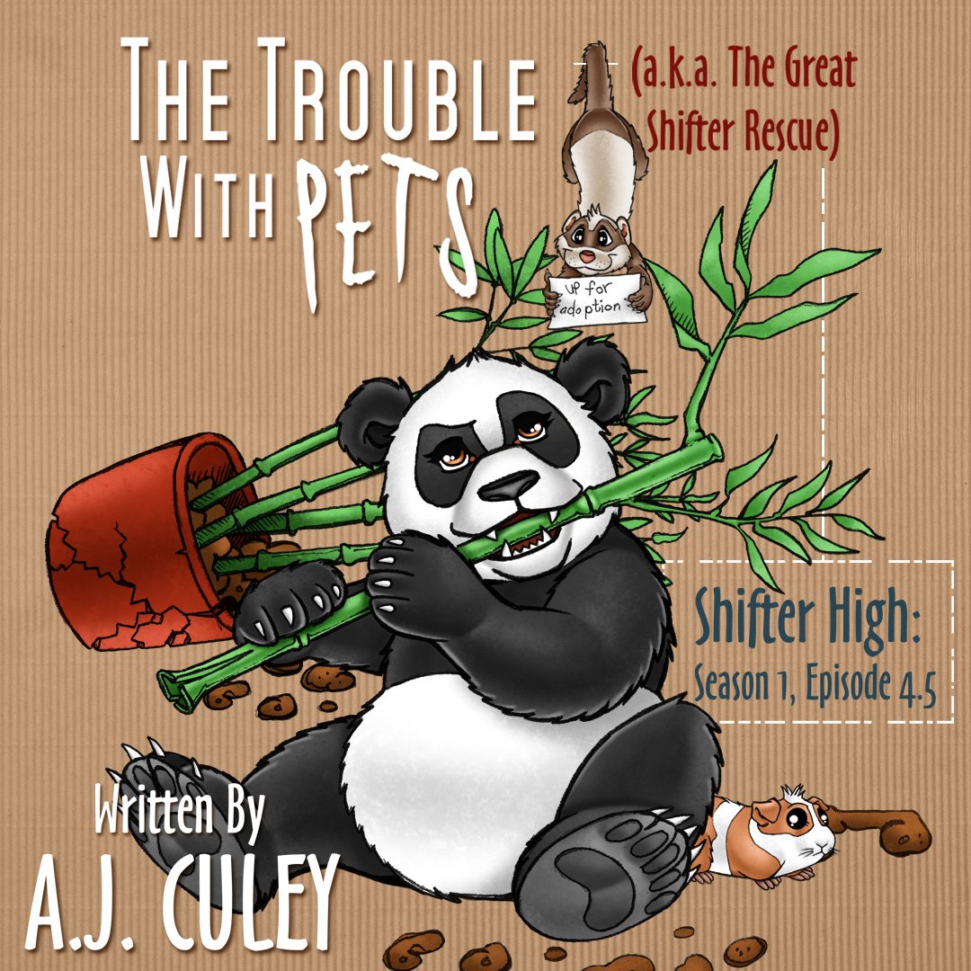 ajculey's tweet photo. Amelia's rescue story is now available on Amazon!  #ShifterHigh #troublewithpets #books #YA https://t.co/bXB7U8BGJj https://t.co/xUqAlwLViN
