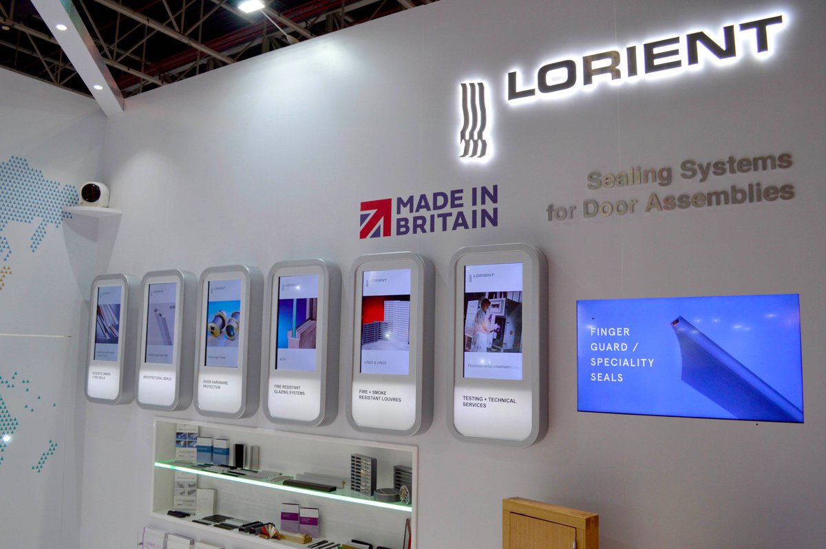 LorientUK's tweet photo. Visit our stand SS1 D141 @Big5Exhibition for #dropseals #acousticseals #smokeseals #fireseals for door assemblies @MadeinBritainGB @dmgeventsMEA https://t.co/etILLeqTFs