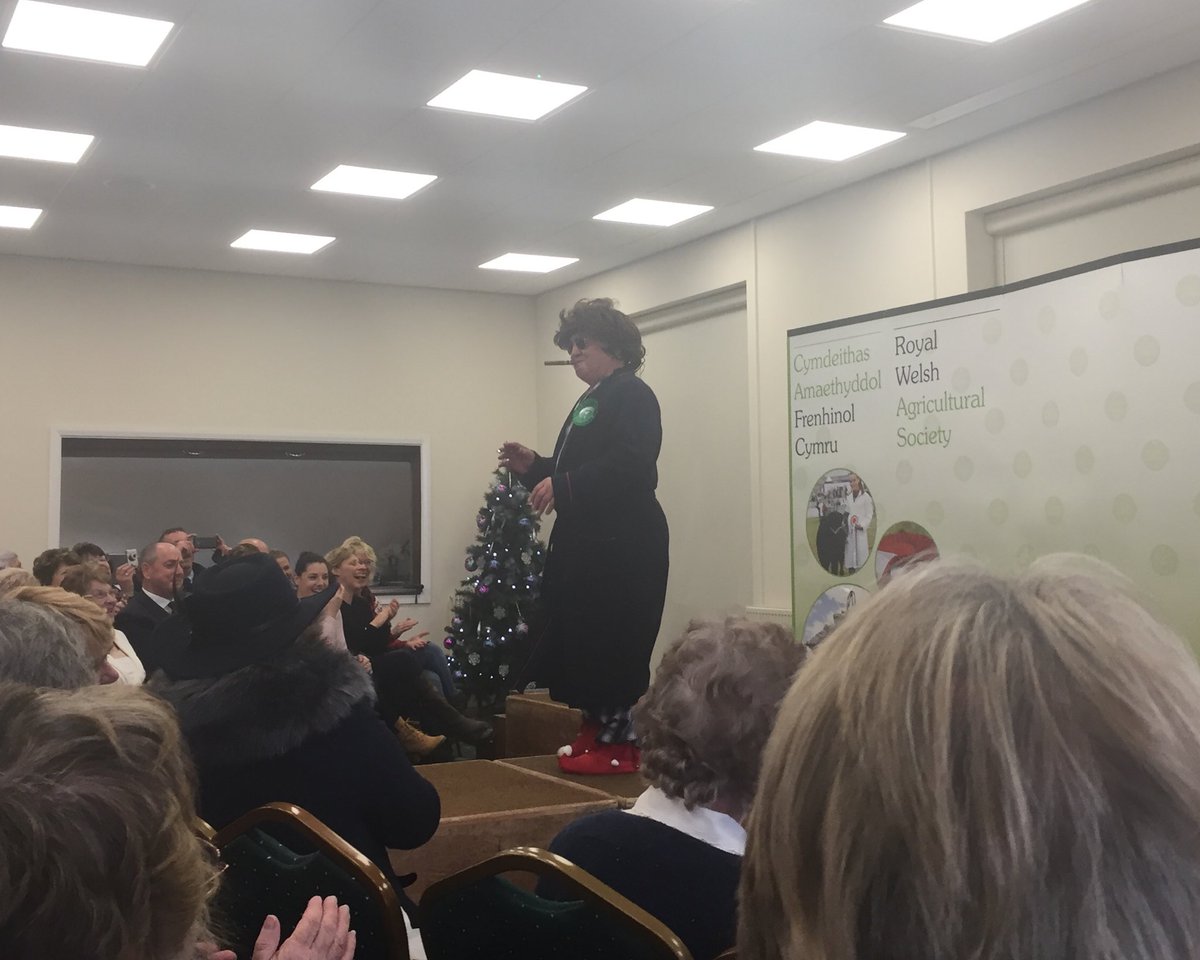 A future catwalk model in the making in our president Brian Jones <a href="/castellhowell/">Castell Howell Foods</a> <a href="/royalwelshshow/">Royal Welsh Agricultural Society</a>