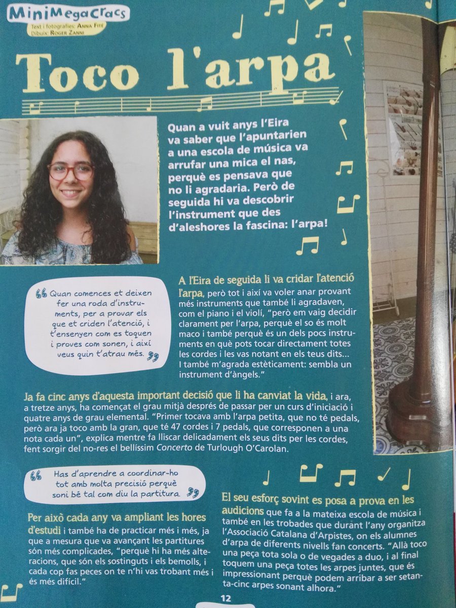 ElCarmeSabadell's tweet photo. Coneixeu a l'Eira López de segon d'ESO? Segur que sí. I si no la coneixeu, a la revista Cavall Fort li dediquen un article a la seva afició preferida: llegiu l'article.
https://t.co/1E0CxfNir4
#vedrunasabadell #vedrunaelcarmesabadell #sabadell
#cavallfort https://t.co/xphMq3YaYc