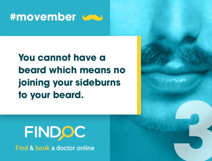 FindocUK's tweet photo. #Movember2017 #Ruleno3 #NoShaveNovember #FindocUK https://t.co/Bss9gEWnzH