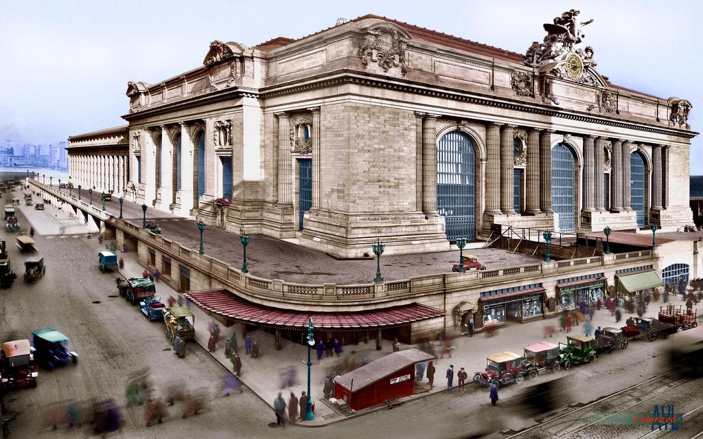 What Did Grand Central Terminal Look Like  in 1910 