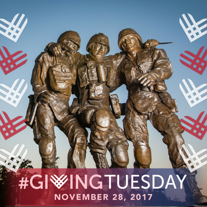 Hope4Warriors's tweet photo. Happy #GivingTuesday! Give from
the heart &amp; show veterans &amp; military families your support! Be a face of HOPE: https://t.co/DH2S8kqHCp https://t.co/WIRHp7l8Vz