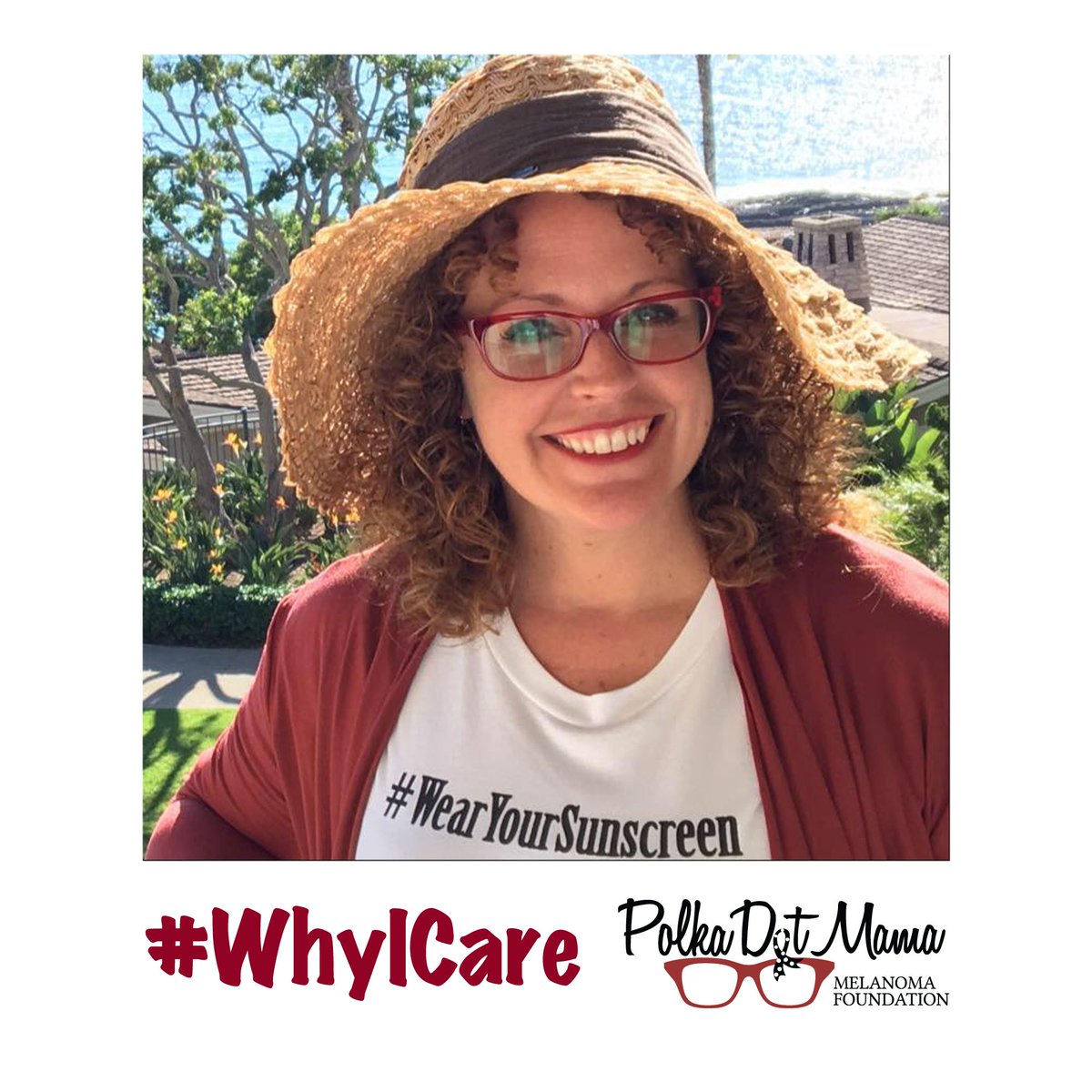 polkadotmamainc's tweet photo. I care because it's personal. I don't want anyone else to have to suffer from melanoma. My mission is to use my experiences and my voice to raise awareness and promote early detection of skin cancer and melanoma.#WhyICare https://t.co/9d5iS7YZ3M https://t.co/N4YJUUCf5n