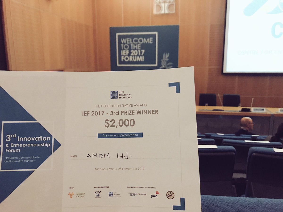 NanoWeld's tweet photo. Congratulations to our team for winning the 3rd Price at the Final Pitching Competition!!  #ief2017 #nanoweld #amdm https://t.co/RVRzu27I74