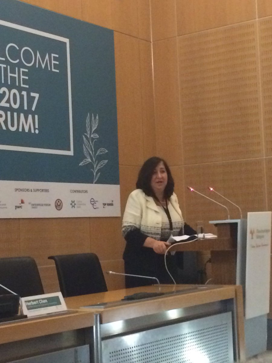 ucy_c4e's tweet photo. Anna Protopapas, CEO of Mersana Therapeutics addressing #IEF2017 @UCYOfficial  @mitefgreece @THI_OneWorld https://t.co/tdT2hJHCVz