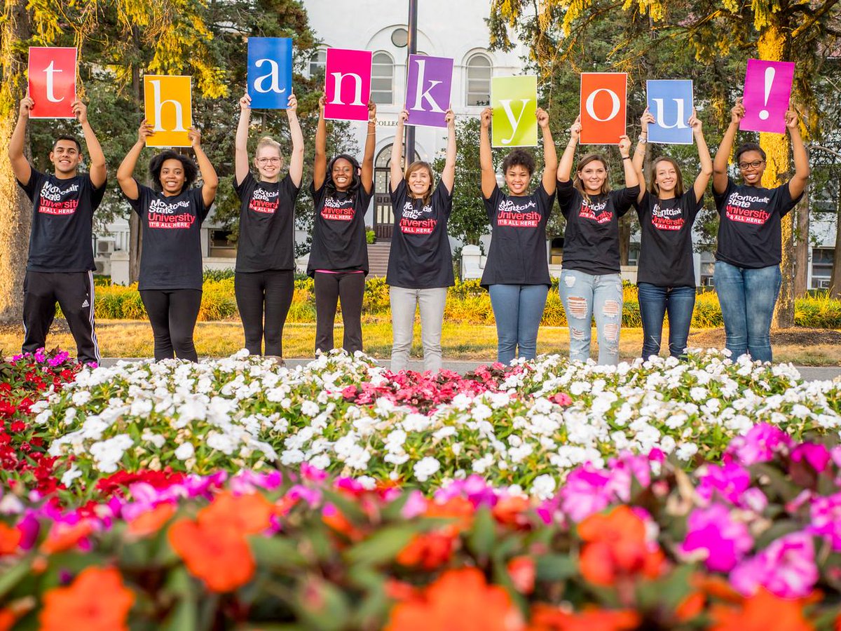 montclairstateu's tweet photo. Start your day by giving back and taking part in #MSUGivingTuesday. Your gift has the power support our campus food pantry, emergency scholarship fund or emergency book fund! #GivingTuesday @MontclairAlumni https://t.co/7W23yAT3nz https://t.co/UAhQbjJxIv