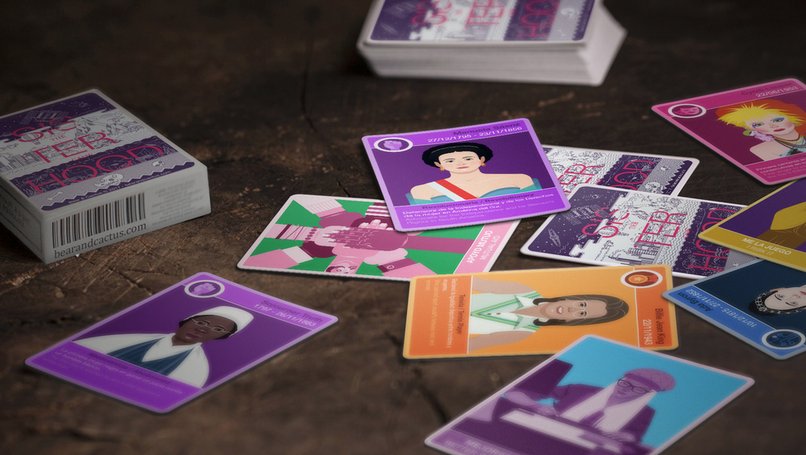 LaBonne_CCDFB's tweet photo. Ens fem ressò d'aquest bonic projecte de les companyes @BearandCactus Sisterhood - The game: un joc de cartes per donar a conèixer les dones  que han sigut invisibilitzades de la història. Dona suport i difon el  crowdfunding!!
https://t.co/RREbWwgLCM https://t.co/C5cSSoGnoL