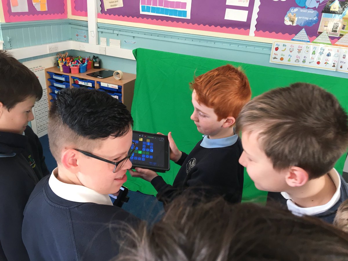 P4-7 showed P6/7 from Monymusk School how iPads support their learning and teaching in an hour long visit this morning. <a href="/DIgital_H2L2/">H2L2Digital team</a> <a href="/Schools_Digital/">Digital Schools</a> <a href="/DigiLearnScot/">Digital Learning and Teaching</a>
