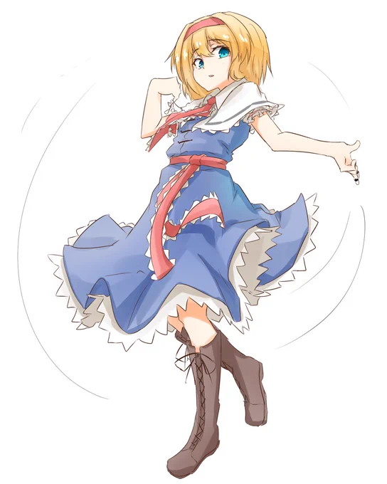 #深夜の真剣お絵描き60分一本勝負
アリス 