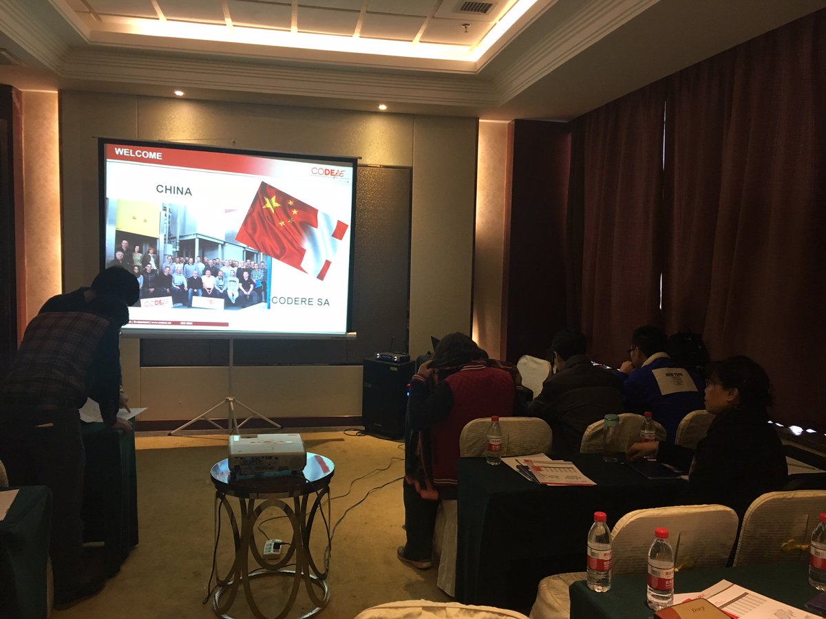 Codere_CH's tweet photo. Symposium of #codere_ch at Guiyang in China to present
our high-tech heat treatment furnaces.
#china #samt https://t.co/kALij7MQwM
