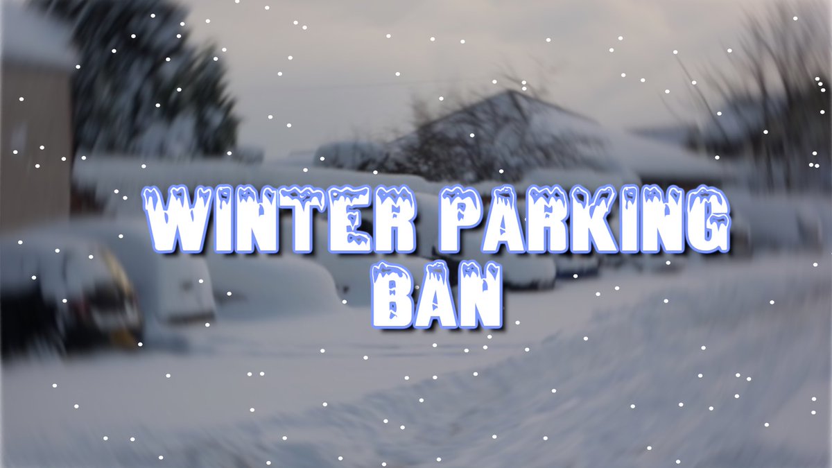 Montague_Police's tweet photo. Town of Montague parking ban from December 1st to April 1st https://t.co/q1x3Cfza21