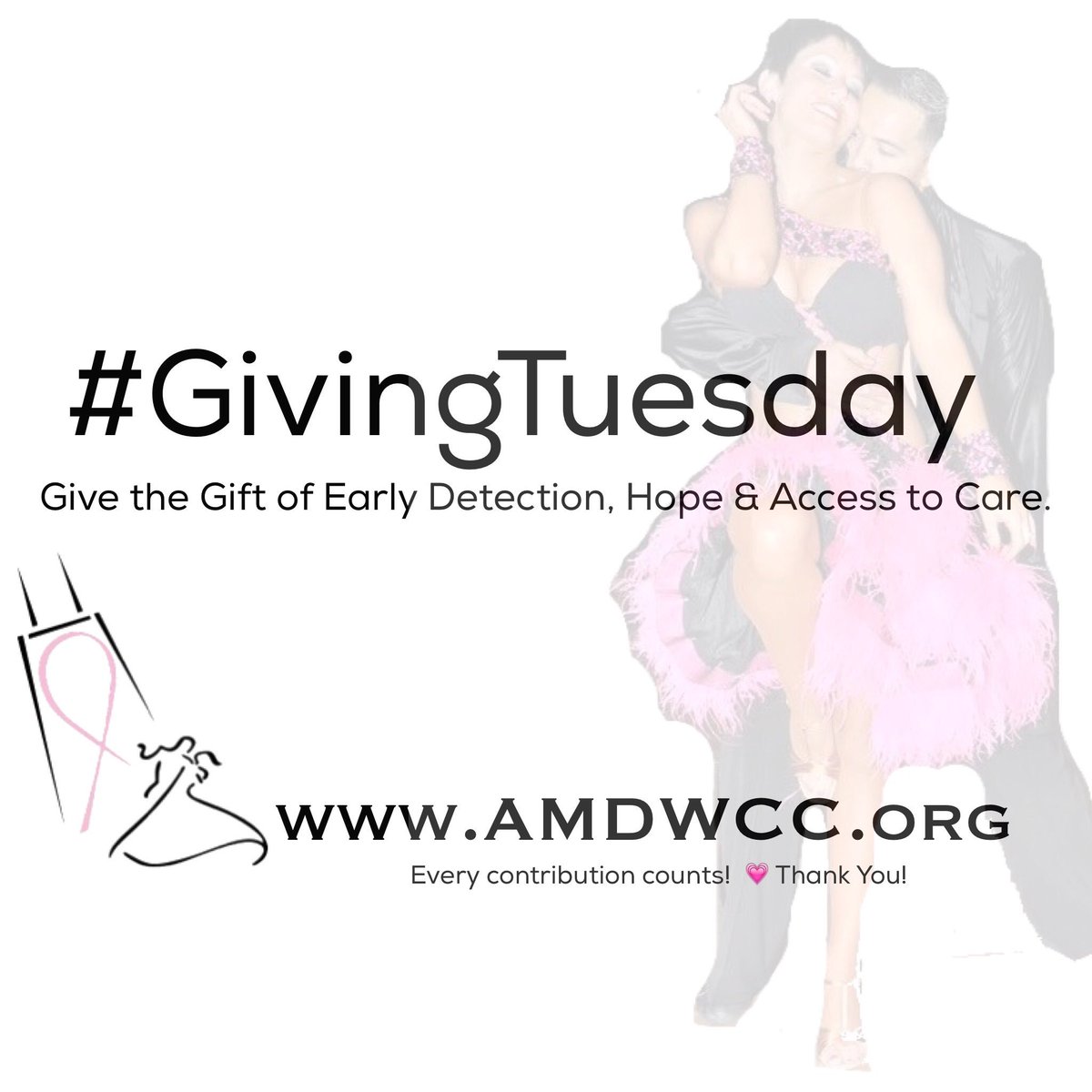 It’s #GivingTuesday and we are grateful for any donation! Everything counts!!! 💗 Just click on the link to support Dancing with Chicago Celebrities! 💗  app.etapestry.com/onlineforms/Da…