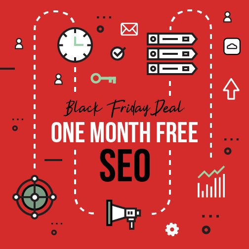 Black Friday Offer: Sign up for our SEO Service on a 6-month agreement before 30th November and you will get one month completely free of charge!
Call on 01642 955720 and speak to one of our team to find out more. #northeasthour