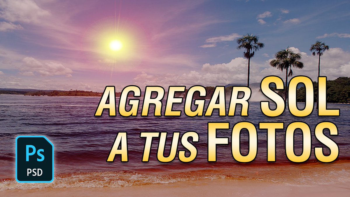 studioproduarte's tweet photo. En este tutorial veremos cómo agregar el destello del sol a una fotografía con Photoshop CC 2018. https://t.co/ecPvAWP9Et https://t.co/A1DJ6RC3M7