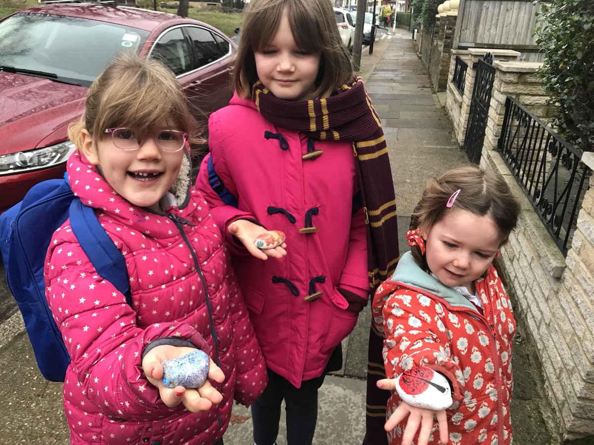 rectripp's tweet photo. We’re still loving #forestgaterocks - if you find a painted rock please share a picture of it and then re-hide. Join our Facebook group for all the action #forestgate 
( action meaning pictures of delighted small children holding stones) https://t.co/0tMCp6Lfd2
