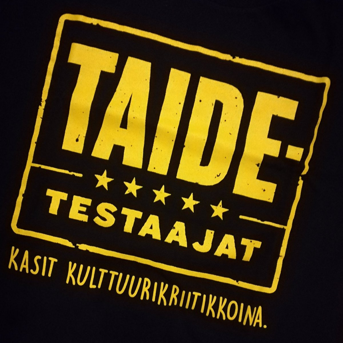 KajanderMarita's tweet photo. Sen lisäksi että laitan kohta uuden #taidetestaajat paidan päälle, on tämä hieno hanke.  @Skr_fi #kasit liikkuvat myös #jyväskylä'ssä #kulttuurikriitikot ✌️ https://t.co/yr1nI8dw0X