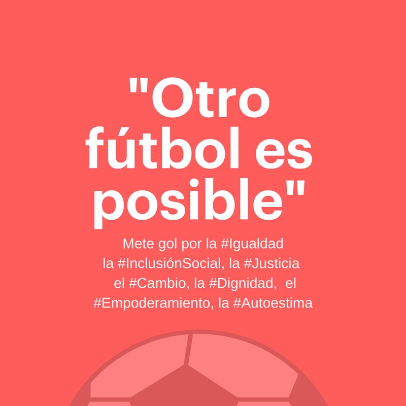 fundacioires's tweet photo. Projecte Aferra't: "Utilitzar el futbol com a espai metodològic és una petita acció en el camí cap a la transformació social" #ProjecteAferrat #InclusióSocial #UnAltreFutbolEsPosible #OtroFutbolEsPosible
https://t.co/afLgey5II8 https://t.co/YtYGafwrtb