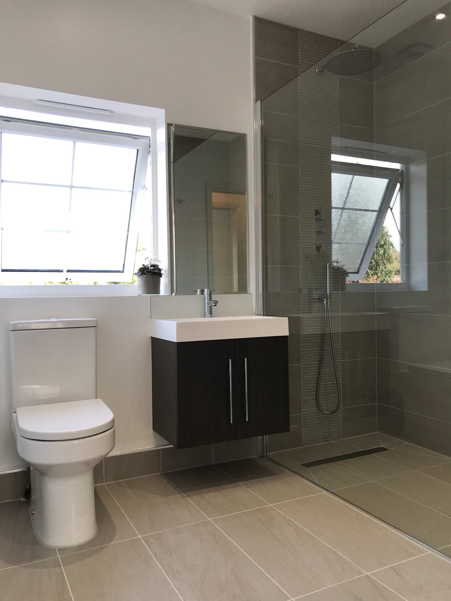 HKCeramics's tweet photo. Walk in Wetroom Build #waterproofed #Tiled #plumbed #londonfitters #wetroom #croydon https://t.co/SQNdblX26g