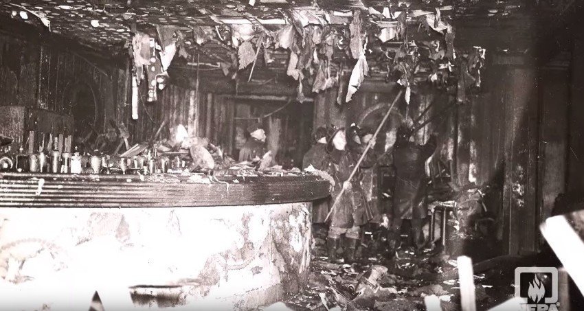 KBow5's tweet image. 1942 492 die in a fire that destroyed Cocoanut Grove nightclub in Boston