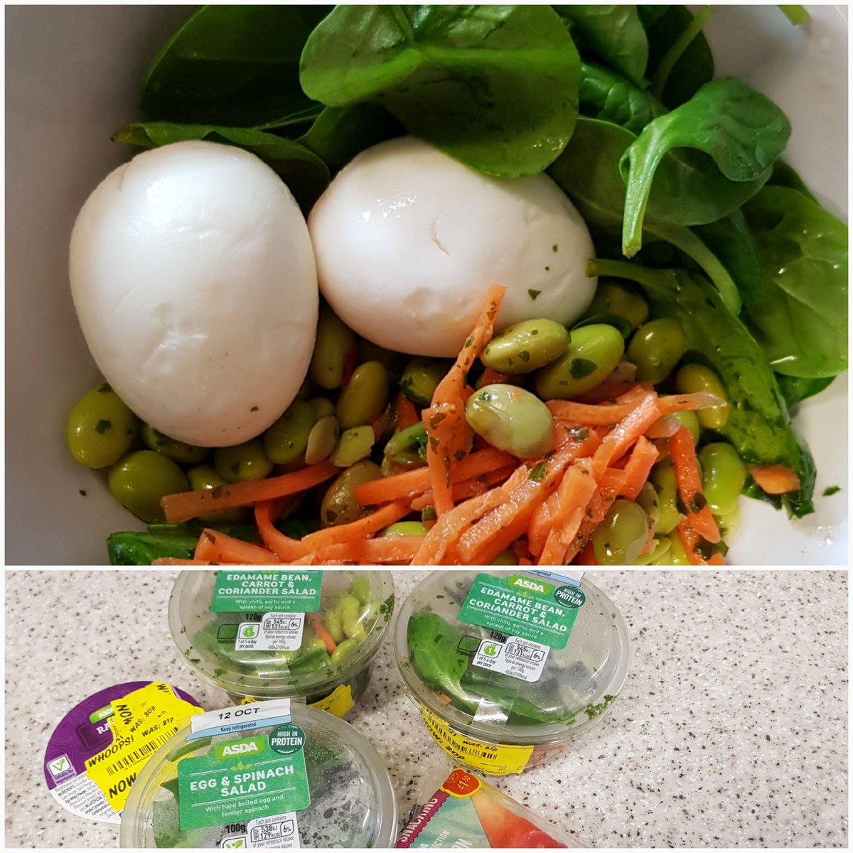 m_geragh's tweet photo. @splodge73 @MartinSLewis @andytt87 @LauraFrancis9 Can't beat it.. my sub 10p egg and bean salad with watermelon! 🤗 https://t.co/Vu542B7qp0