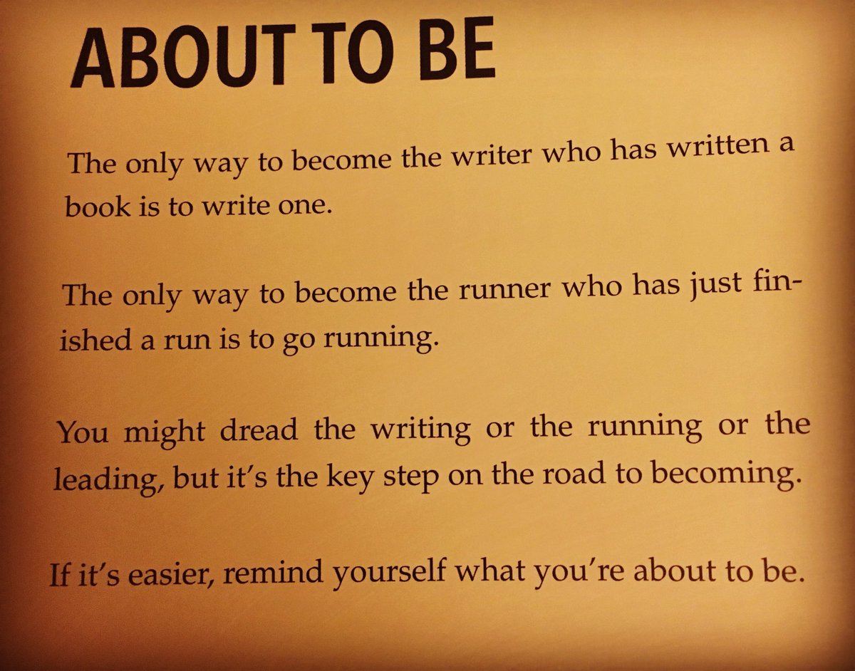 CoachSundance's tweet photo. What are you #AboutToBe ⏳ “dont talk yourself into doing something...talk yourself into becoming something!” https://t.co/9NPaYRq19a