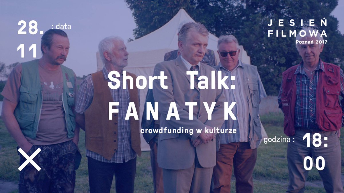 Już za 2,5h w Poznaniu spotkanie z ekipą filmu Fanatyk i <a href="/polakpotrafipl/">Polak Potrafi</a>!
Dom Tramwajarza o 18:00.

#filmfanatyk #crowdfunding