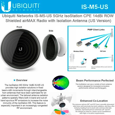 FlytecCompUSA's tweet photo. Ubiquiti Networks IS-M5 US 5GHz IsoStation CPE 14dBi Radio w/ Isolation Antenna **US Version** Your price: $109.00
https://t.co/3tqIRriPoj…/Ubiquiti-IS-M5-US-5GHz-IsoStat…
#Ubiquiti #M5 #5GHz #NanoBeam #completekit ##preconfigured #NanoBeamM5 #bestperformance #highpreformance https://t.co/QWNUmMnRjm