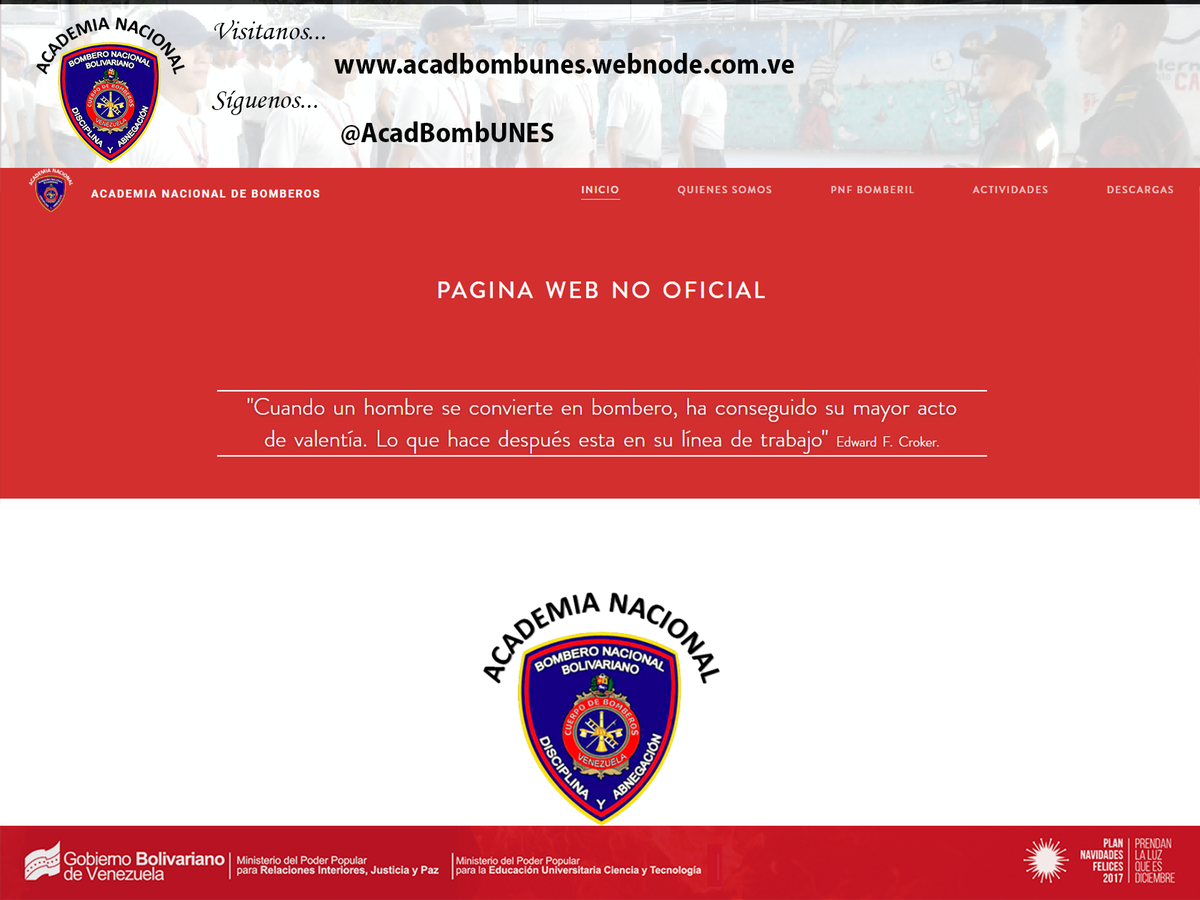AcadBombUNES's tweet photo. #Visítanosysuscríbete
https://t.co/98k5nuNcsu 
#RedesSociales @AcadBombUNES
@MIJPVenezuela
@Mppeuct
@VGRPC
@DGNBEnLinea
@UniversidadUNES https://t.co/ZHC80ihVCS
