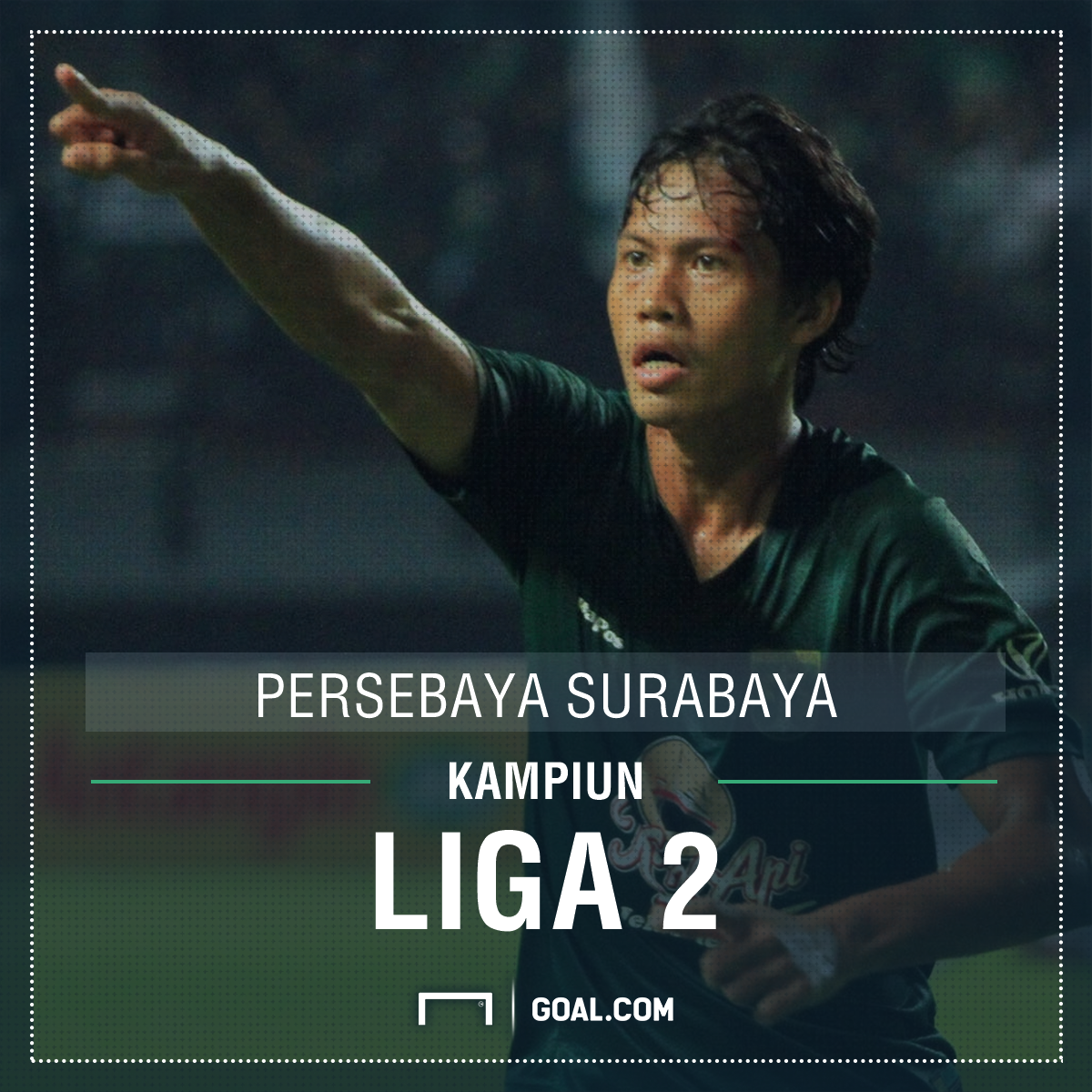 GOAL_ID's tweet photo. Persebaya Surabaya sukses menyegel gelar Liga 2 2017 setelah menekuk PSMS Medan dengan skor tipis, 3-2. Selamat, Bajul Ijo! 👏🏆 https://t.co/qVldRbcbu5