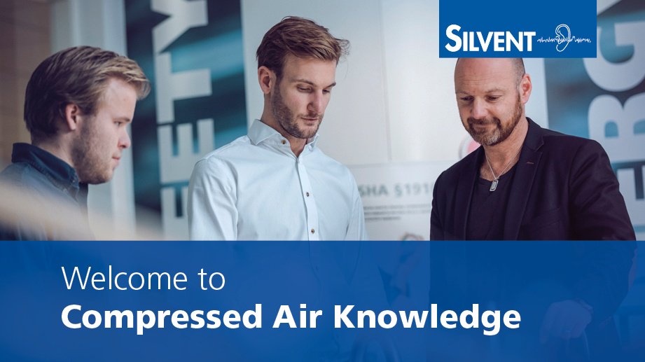 SilventGroup's tweet photo. Welcome to #CompressedAirKnowledge that we update continuously about #CompressedAir, #OccupationalSafety and #EnergyOptimization. https://t.co/4AeZSBtUy0 #Silvent https://t.co/3qd2ro6GWO