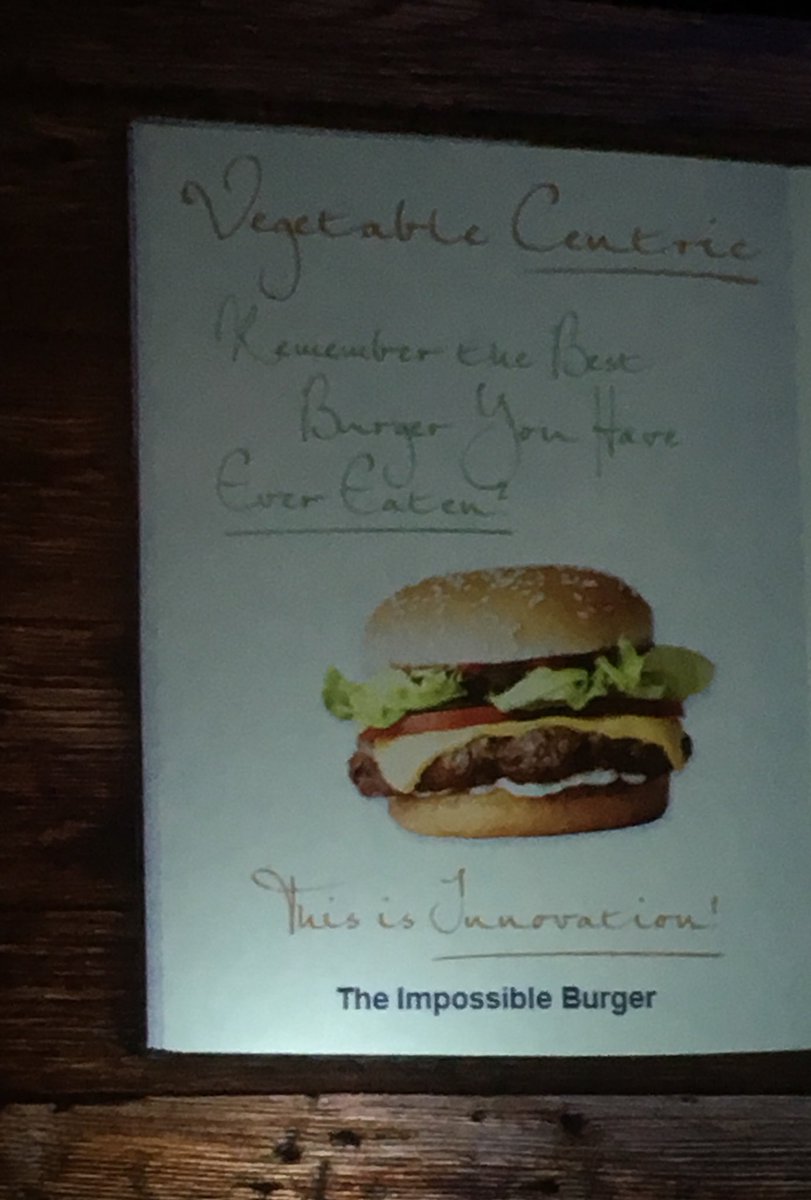 AmyHildahl's tweet photo. The veggie burger is trending in #F&B Yes! #Itsabouttime #DestinationTX https://t.co/hAiq7yyyan