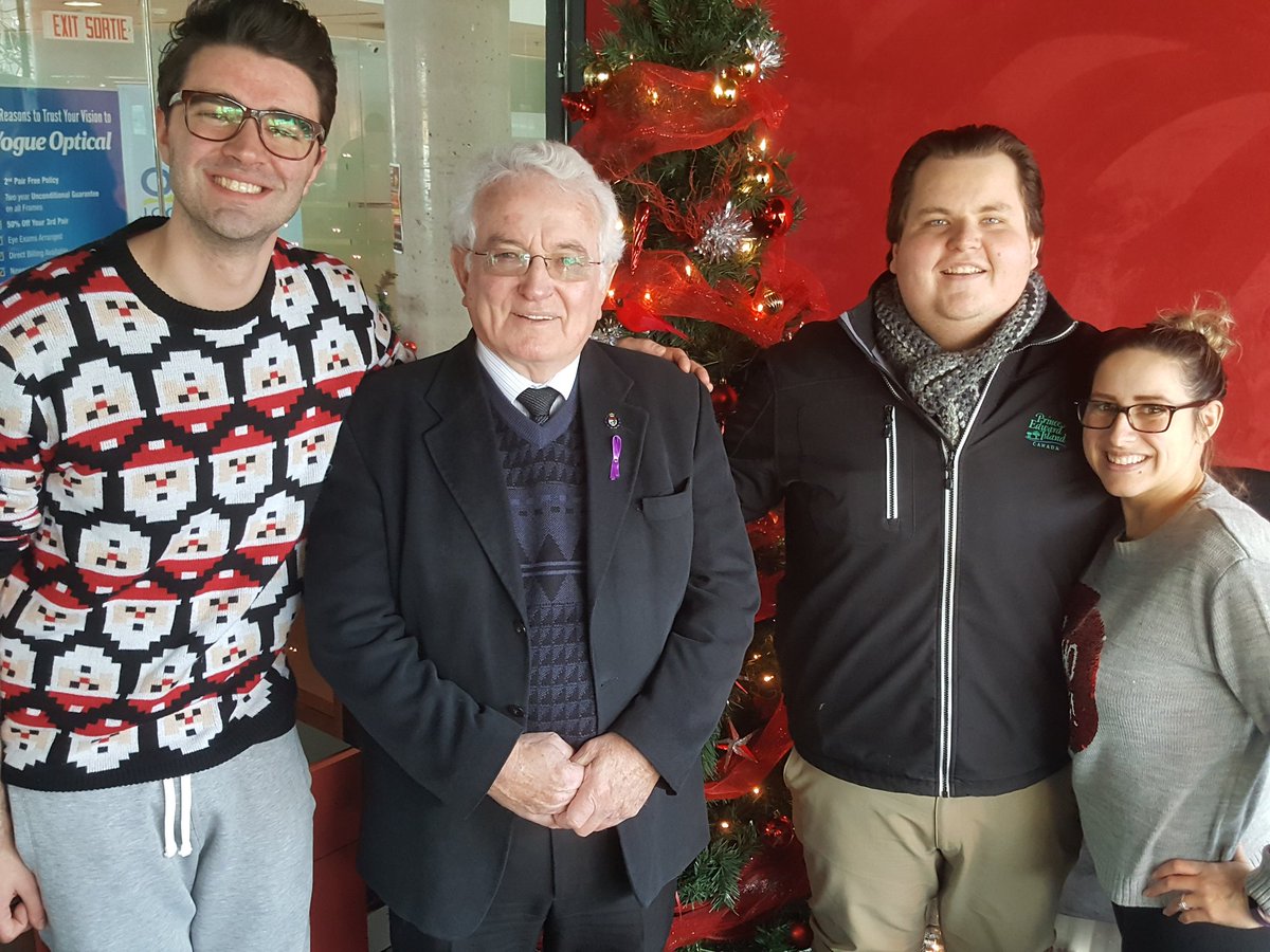 PEILiberalParty's tweet photo. We were happy to contribute to  @TheHOT1055's Hot Santa Sleepover. You can also go down and make a donation to the food bank #PEI 

We challenge @PEIPCParty, @PEIgreens, and @PEINDP to do the same! https://t.co/TcG9L9pfAD