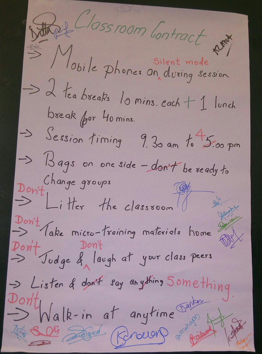#tejas4ed
Today, Classroom contract signed at Nashik TAG C training