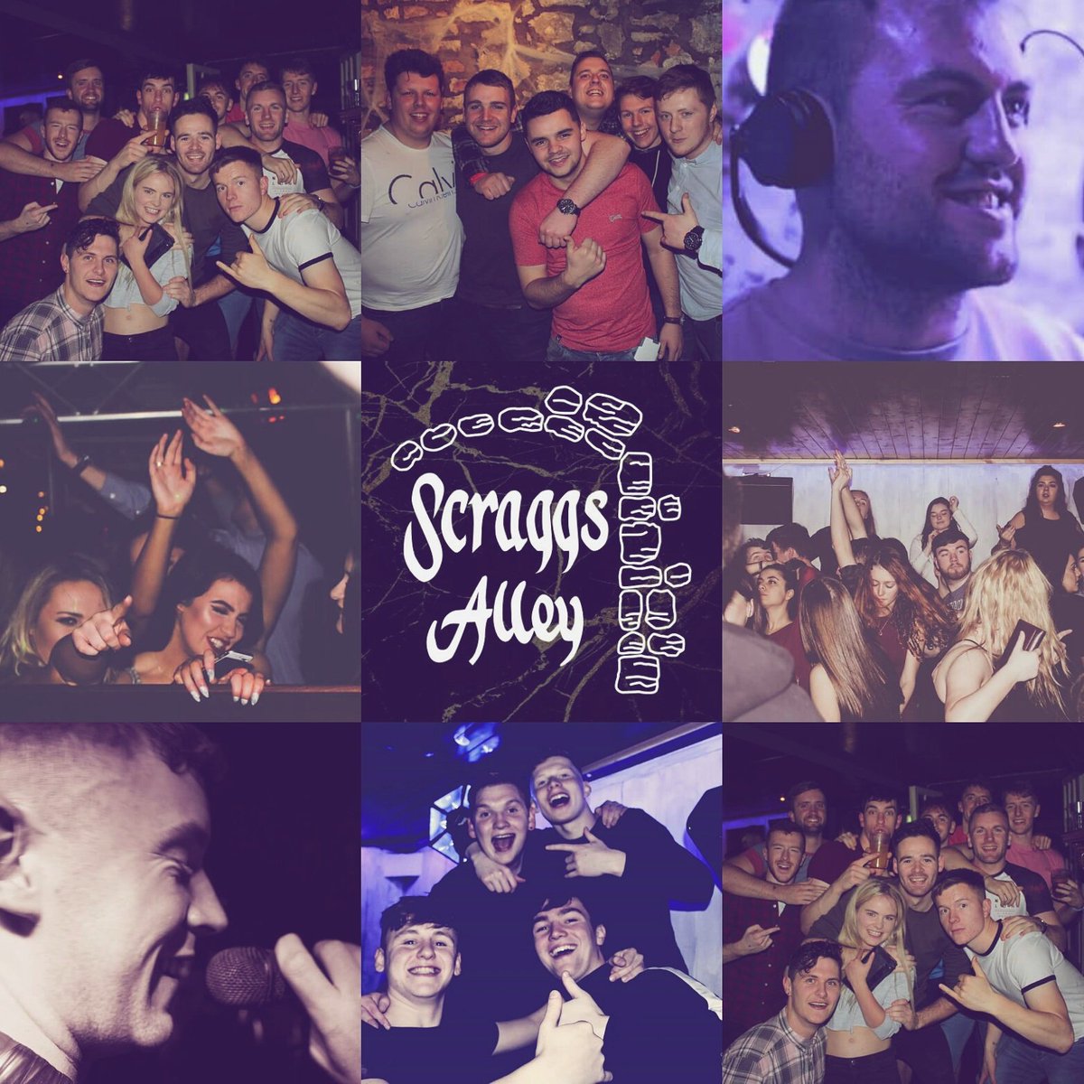 ScraggsAlley's tweet photo. We all need some #ALLEYTUESDAY craic. Got a photo of a night out at #ScraggsAlley!? Why not send it into us, tag us on Facebook/Instagram/Twitter @ ScraggsAlleyCarlow or send it to us on #snapchat @ ScraggsSnaps. https://t.co/gr3InGgmb4